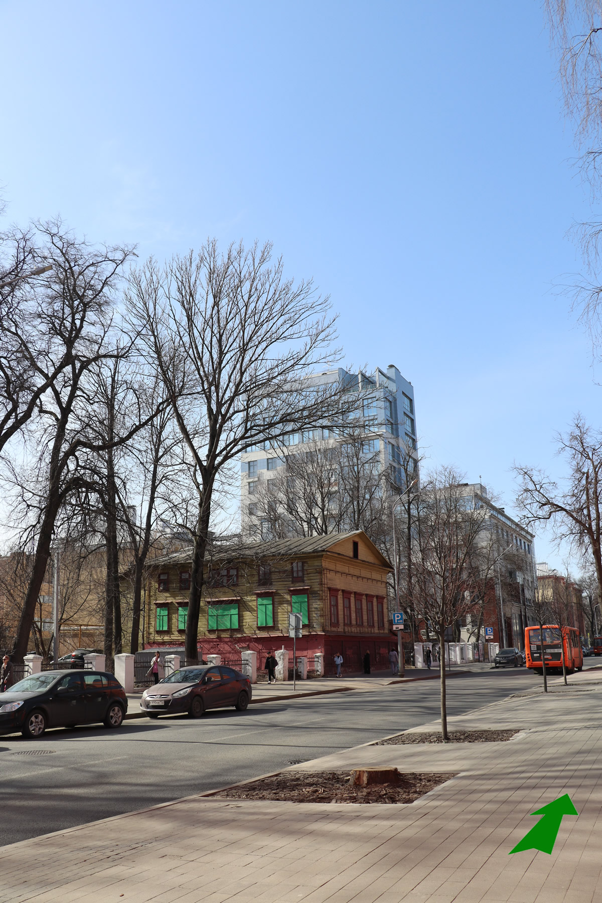 Нижний Новгород. Фото. Технический университет ост - Академия водного транспорта ост (чёт сторона)