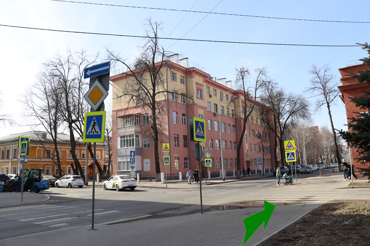 Нижний Новгород. Фото. Технический университет ост - Академия водного транспорта ост (чёт сторона)