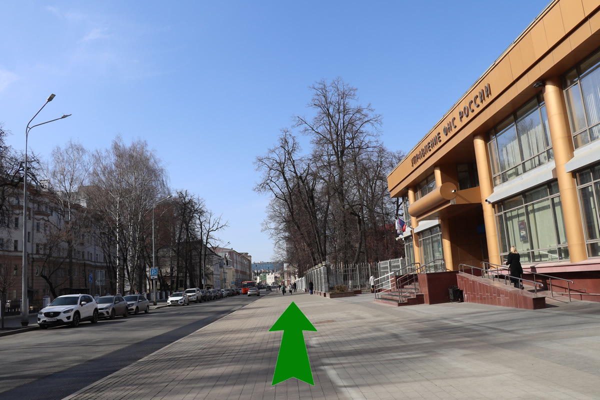Нижний Новгород. Фото. Технический университет ост - Академия водного транспорта ост (чёт сторона)