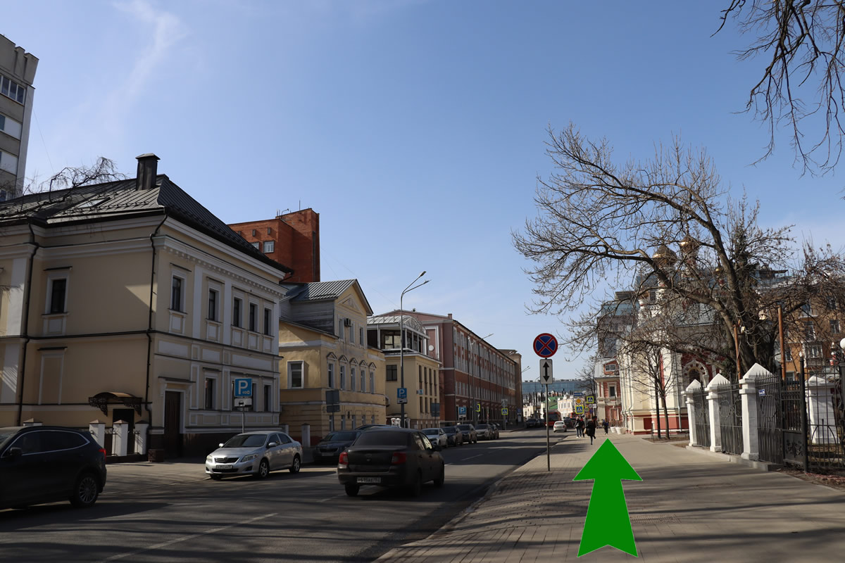 Нижний Новгород. Фото. Технический университет ост - Академия водного транспорта ост (чёт сторона)