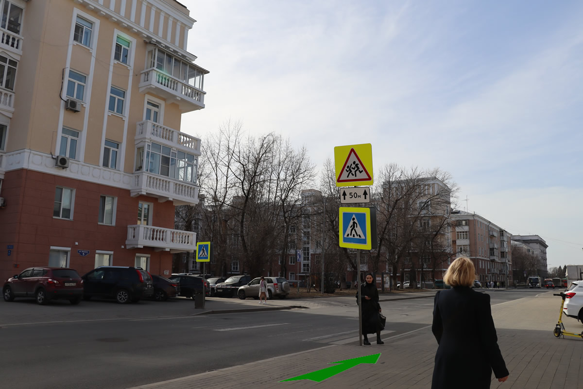 Нижний Новгород. Фото. Академия водного транспорта ост (чёт сторона) - Кремлёвский бульвар