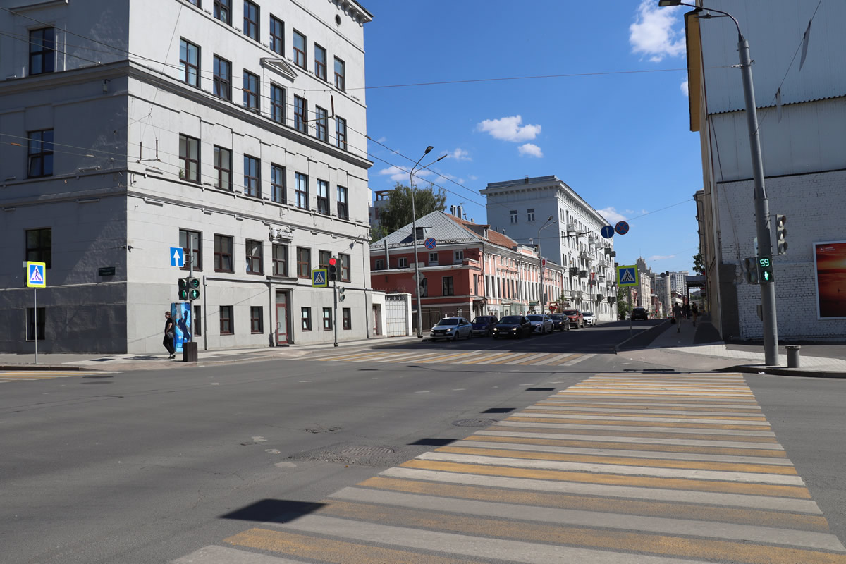 Нижний Новгород. Минина пл, сквер вокруг фонтана